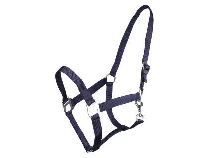 Ohlávka Q-ESSENTIALS Slide navy COB