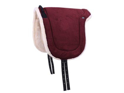 Jezdecký pad QHP burgundy SHETTY