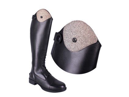Ozdobná manžeta QHP Romy Glitter Gold 35/37