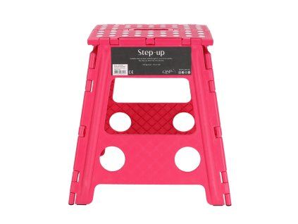 Stolička QHP Step-Up fuchsia 39cm