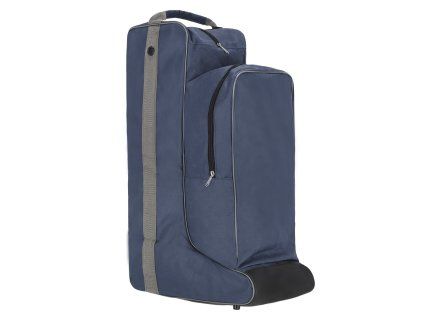 Obal na vysoké jezdecké boty a helmu Q-ESSENTIALS Combi navy/grey