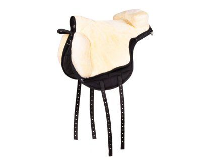Jezdecký pad QHP Super Soft black/cream COB