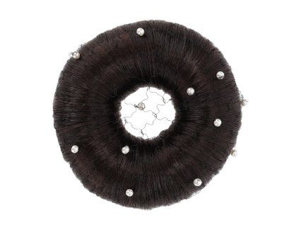 Síťka na drdol QHP Invisible Pearl black