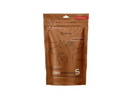 CURE POINT CBD Immunity pro malé psy (S) 100g