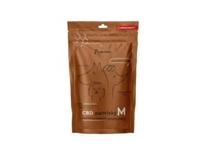CURE POINT CBD Immunity pro střední psy (M) 100g