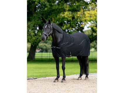 Odpocovací deka LEMIEUX Arika Air-Tek black 145cm