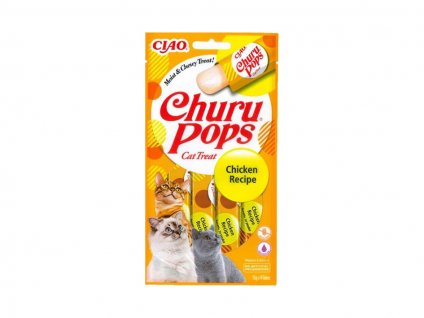 INABA Churu Cat Pops Snack kuře 4x15g