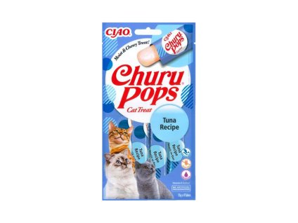 INABA Churu Cat Pops Snack tuňák 4x15g