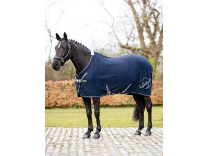Odpocovací deka LEMIEUX Kudos Bamboo navy 140cm