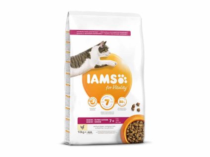 IAMS for Vitality Cat Senior Chicken 10kg