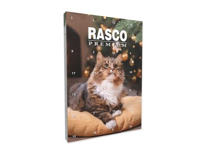 Vánoční adventní kalendář RASCO Premium pro kočky 96g (DOPRODEJ)