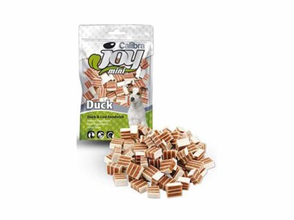 CALIBRA Joy Dog Classic Mini Duck & Cod Sandwich 70g