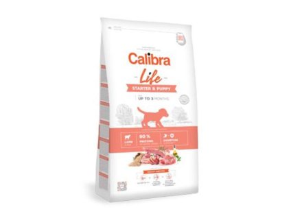 CALIBRA Dog Life Starter & Puppy Lamb 12kg