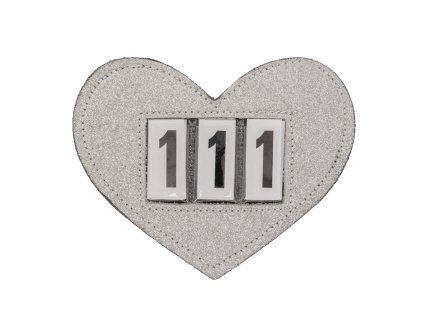 Startovní čísla QHP Heart silver