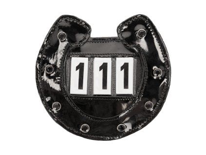 Startovní čísla QHP Horseshoe black