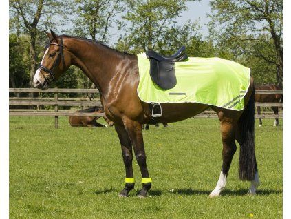 Bederní deka QHP reflexní yellow (M)