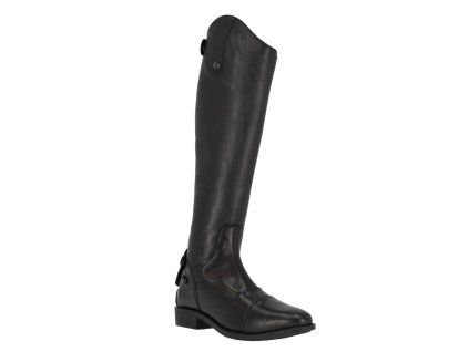 Vysoké jezdecké boty QHP Birgit standardní lýtko black (36)