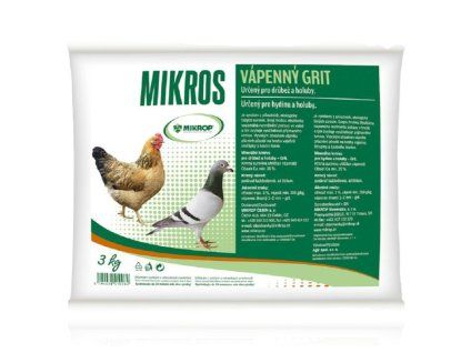 MIKROS Vápenný grit 3kg