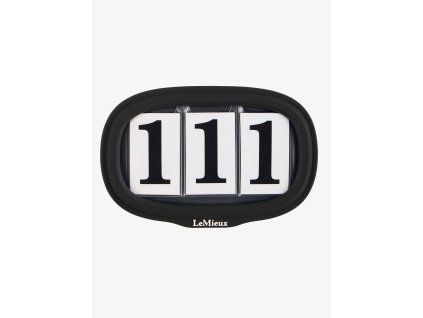 Startovní čísla LEMIEUX Saddle Pad black