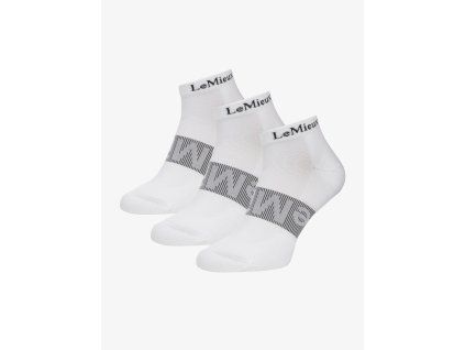 Ponožky LEMIEUX 3 Pack white (M)