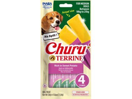 INABA Churu Terrine Medium Dog batáty 4x30g