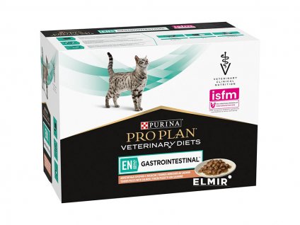 Kapsička PURINA PRO PLAN VD Feline - EN Gastrointestinal Salmon 10x85g