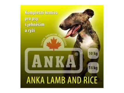 ANKA Lamb and Rice 18kg