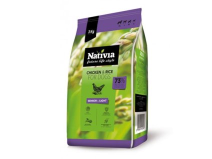 NATIVIA Senior & Light 3kg