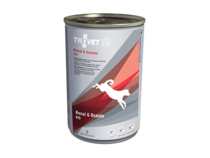 Konzerva TROVET Canine Renal & Oxalate RID 400g