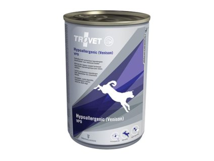 Konzerva TROVET Canine Hypoallergenic Venison VPD 400g