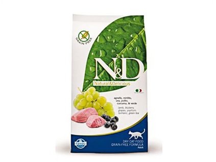 N&D Grain Free Prime Cat Adult Lamb & Blueberry 300g