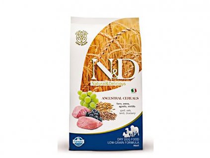 N&D Low Grain Dog Adult Medium/Maxi Lamb & Blueberry 12kg