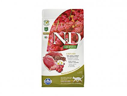 N&D Grain Free Quinoa Cat Urinary Duck & Cranberry 1,5kg