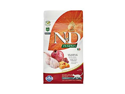 N&D Grain Free Pumpkin Cat Adult Quail & Pomegranate 300g