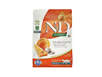 N&D Grain Free Ocean Cat Adult Pumpkin, Herring & Orange 300g