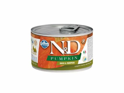 Konzerva N&D Dog Pumpkin Adult Duck & Pumpkin Mini 140g