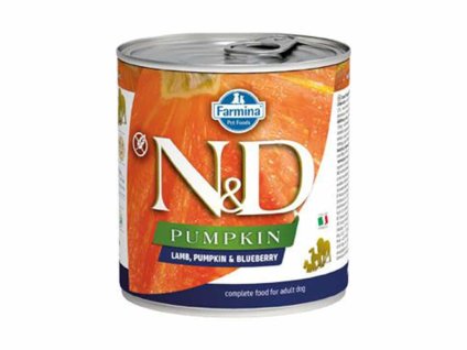 Konzerva N&D Dog Pumpkin Adult Lamb & Blueberry 285g