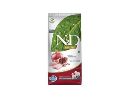 N&D Grain Free Prime Dog Puppy Medium/Maxi Chicken & Pomegranate 12kg