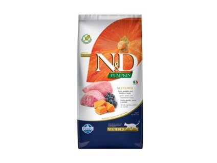 N&D Grain Free Pumpkin Cat Neutered Lamb & Blueberry 300g