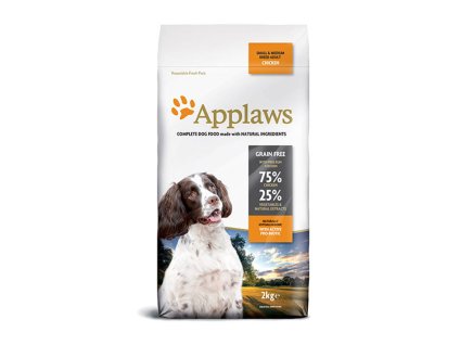 APPLAWS Dog Adult Small & Medium Breed Chicken 2kg