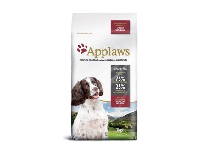 APPLAWS Dog Adult Small & Medium Breed Chicken & Lamb 2kg