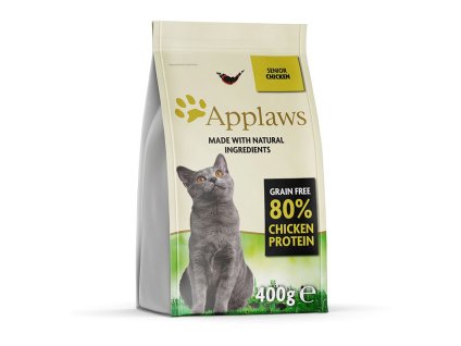 APPLAWS Cat Senior Chicken 400g