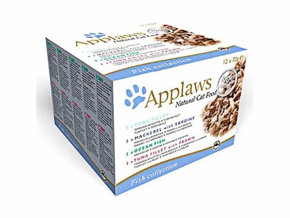 Konzerva APPLAWS Cat Fish Selection Multipack 12x70g