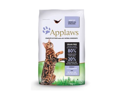 APPLAWS Cat Adult Chicken & Duck 2x7,5kg