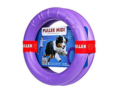 PULLER výcvikové kruhy pro psy Midi 20x3cm (2ks)