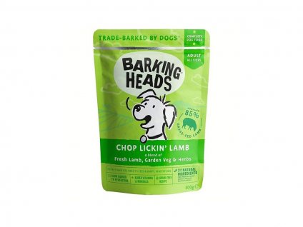 Kapsička BARKING HEADS New Chop Lickin’  Lamb 300g