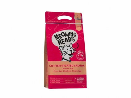 MEOWING HEADS New So-Fish-Ticated Salmon 1,5kg