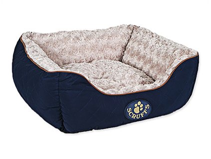 Pelech SCRUFFS Wilton Box Bed modrý (S) 50x40cm