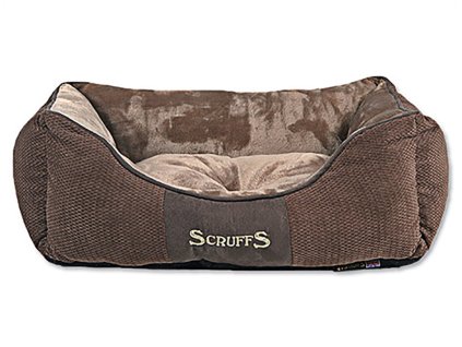 Pelech SCRUFFS Chester Box Bed čokoládový (S) 50x40cm