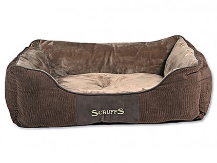 Pelech SCRUFFS Chester Box Bed čokoládový (L) 75x60cm